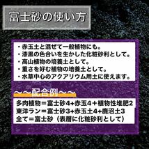 特選富士砂　2kg 多肉植物 サボテン 観葉植物 土 魂根植物 アクアリウム　魚　水槽レイアウト_画像3