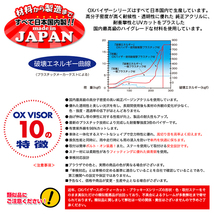 オックスバイザー スポーティーカット フロント用 トヨタ サクシード バン NCP50/51/55V/NLP51V/NCP52V_画像3