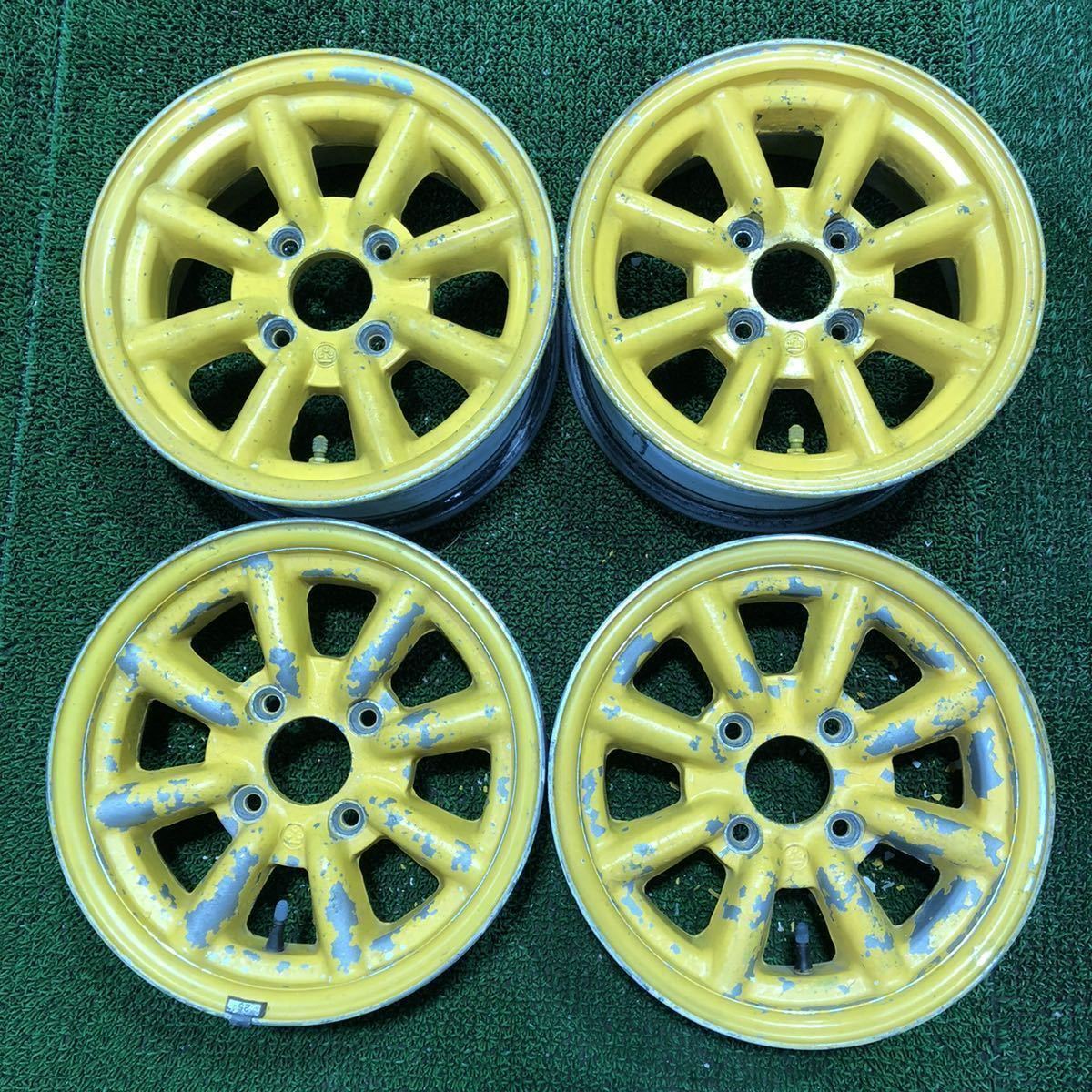 ヤフオク! -ワタナベ14インチ6j(タイヤ、ホイール)の中古品・新品・未 ...