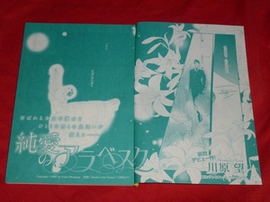 ★純愛のアラベスク★川原　望★別冊ハーレクイン2020Vol.5切抜★送料112円