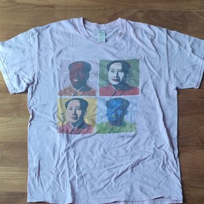 Andy Warhol　毛沢東Tシャツ　