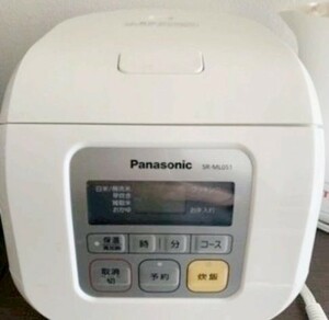 Panasonic 炊飯ジャー 3合炊き 説明書付き 美品