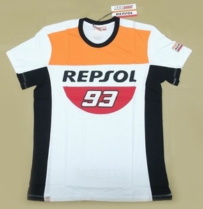 REPSOL レプソル Tシャツ 93 MARQUEZ マルケス ホワイト 正規品 サイズ:M