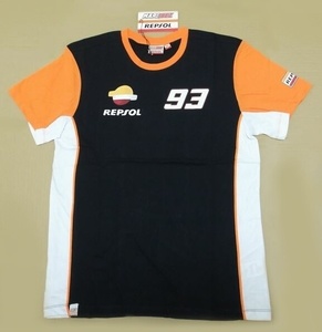 REPSOL レプソル Tシャツ 93 MARQUEZ マルケス ブラック 正規品 サイズ：XL