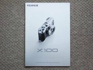 [ catalog only ]FUJIFILM X100 2012.11 inspection XF XC FUJINON