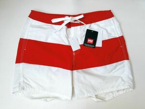  новый товар Helly Hansen HELLY HANSEN* окантовка water шорты брюки низ L красный окантовка купальный костюм плавание 