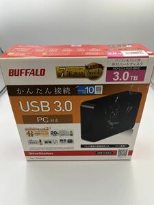 【新品未使用品】BUFFALO 3.0TB USB3.0 外付けHDD 外付けハードディスク 