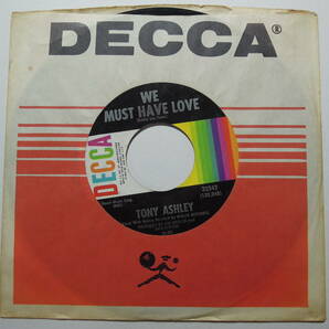 Tony Ashley・We Must Have Love / I Can’t Put Down US 7”の画像1