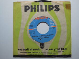 Roy Lee Johnson・Cheer Up, Daddy’s Coming Home / Guitar Man　US 7”