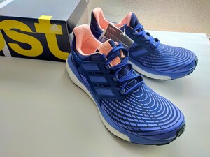 【新品未使用】アディダス エナジーブースト 23cm ランニングシューズ 紫色