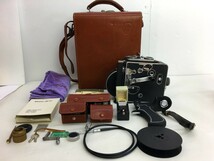 ●【同梱不可】ジャンク品 PAILLARD BOLEX パイラードボレックス ヴィンテージカメラ スイス製 8mmカメラ《店頭引取可能》_画像1