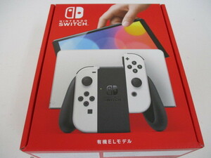 Nintendo Switch 任天堂スイッチ本体　有機ＥＬモデル　ホワイト　極美品　激安1円スタート