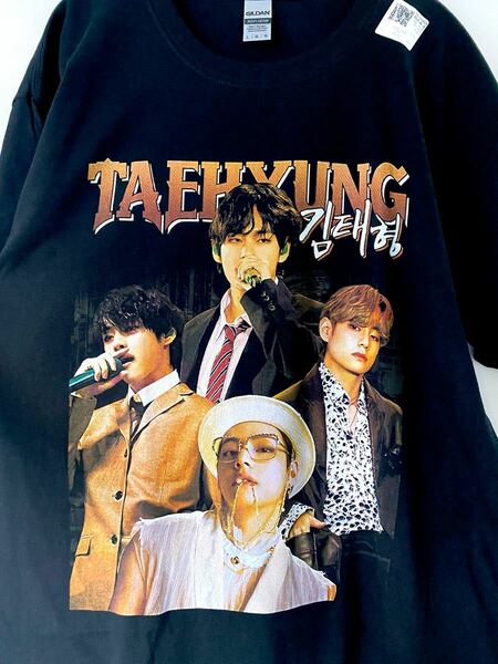 BTS テテ テヒョン V HIPHOP Tシャツ 新品 ヴィンテージ風