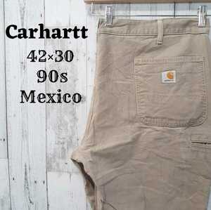 Красота 90S Car Heart 42 × 30 Художественные брюки Caruga кожа Lotos Bottoms использовал одежду Мексика
