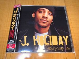 【即決送料込み】J. ホリデイ / J. Holiday / Back Of My Lac' 国内盤帯付きCD