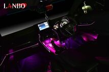 LANBO LED アンビエントライティングシステムⅡ RGB アクリルファイバー フットランプ WD-ALS-002_画像1