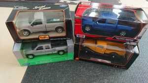  die-cast model car minicar Ame car pickup truck Chevrolet Chevy Ford silvered FORD Maisto Welly 