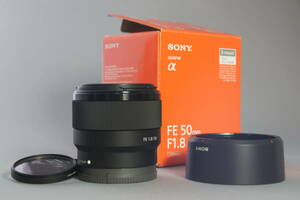 SONY　FE 50㎜ F1.8　SEL50F18F　ソニーEマウント用　フルサイズ対応