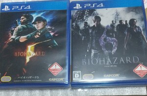 バイオハザード5、6 PS4