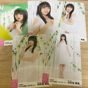 向井地美音 AKB48 2019年6月度 net shop限定個別生写真5枚セットvol.1※5種コンプの画像1