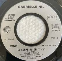 ガブリエル・ニル (Gabrielle Nil) Le corps du delit / Le corps du delit 仏盤EP EMI 2027467_画像6