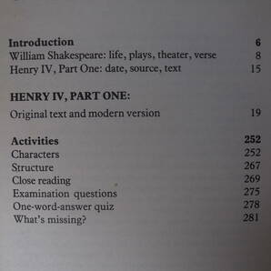 Shakespeare made easy Henry IV part one シェイクスピア ヘンリー四世 1 外国語書籍の画像3