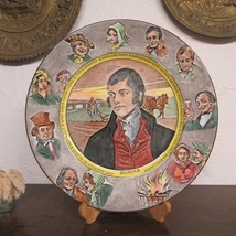 イギリス ヴィンテージ雑貨 Royal Doulton ロイヤルドルトン プレート ディナープレート 絵皿 英国製 plate 1254sb_画像1