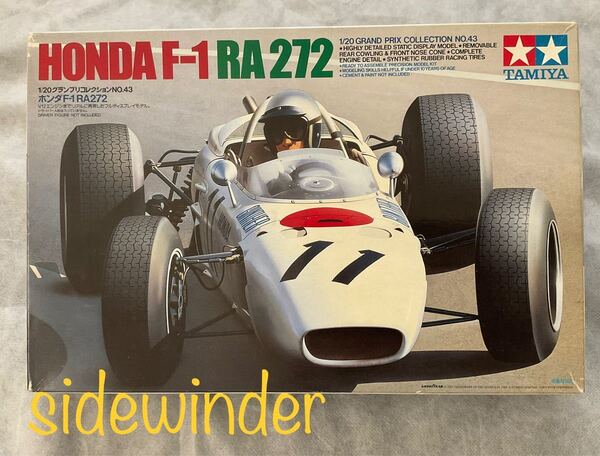 最終価格！未組立 タミヤ1/20 HONDA F-1RA 272 Made in JAPAN