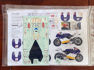 [ postage included ] Rene sun s Ducati '04 DUCATItesmosetichiGP3 for decal [ unused ]