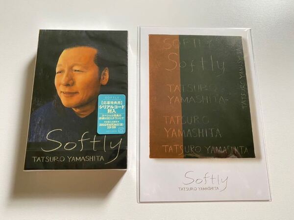 新品 カセットテープ 完全生産限定初回盤 シリアルコード 特典ポストカード付き 入手困難 SOFTLY ソフトリー 山下達郎 送料無料