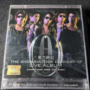 6-106【輸入】東方神起 - The 2nd Asia Tour Concert 'O' LIVE CD (韓国盤) 東方神起