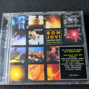 7-97【輸入】One Wild Night - Live 1985 BON JOVI ボン・ジョヴィ