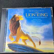 26-41【輸入】The Lion King: Original Motion Picture Soundtrack ジョセフ・ウィリアムス エルトン・ジョン_画像1