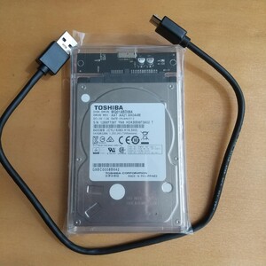 1591h★プレステ系・旧nasne用に調整済★ケース新品★高速USB3.0対応640GBポータブル型外付HDD★追加調整対応