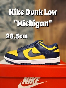 ナイキ ダンク ロー ミシガン　Nike Dunk Low Michigan DD1391-700 スニーカー　28.5cm 