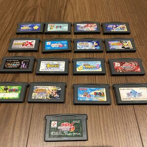 任天堂 ゲームボーイアドバンスソフト17本セット