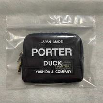 PORTER 吉田カバン ポーター コインケース 小銭入れ ケース 新品未使用 即決 PORTER DUCK ネイビー 送料無料 送料込_画像1