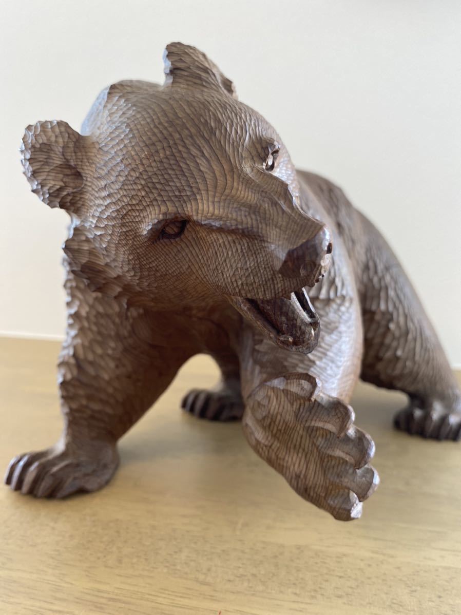 ヤフオク! -木彫り 熊(美術品)の中古品・新品・未使用品一覧