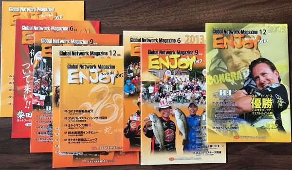 ラッキークラフト LUCKY CRAFT DVD 8枚セット 2012〜2013