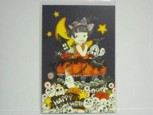 POST CARD◆山田雨月-おかし５＜ハロウィーン＞◆ポストカード