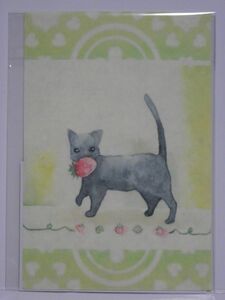 POST CARD◆猫12・葉弦◆ポストカード/ネコ