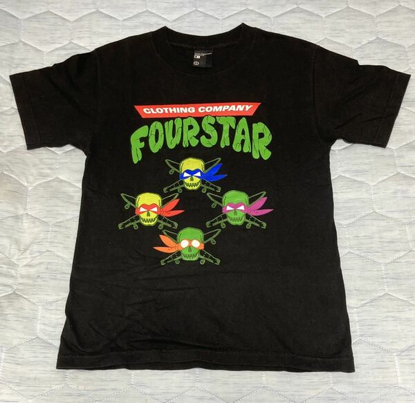 レア FOUR STAR Tシャツ Sサイズ フォースター タートルズ ミュータントタートルズ