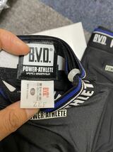 B.V.D. Tバック (前ドジタイプ)POWER-ATHLETE 吸汗・速乾 メンズ パワーアスリート L 男性用 旧デザイン　新品未使用 カラーBL 2枚セット_画像5