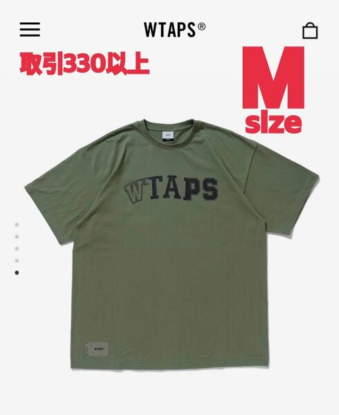 WTAPS 2022SS RANSOM SS T-SHIRT OLIVE DRAB Mサイズ ダブルタップス Tシャツ オリーブドラブ ロゴ TEE Tシャツ