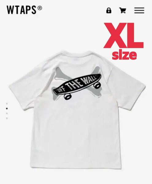 WTAPS VANS 2020FW MOSH PIT SS TEE WHITE XLサイズ ダブルタップス ヴァンス モッシュ Tシャツ ホワイト X-LARGE CROSS BONE クロスボーン