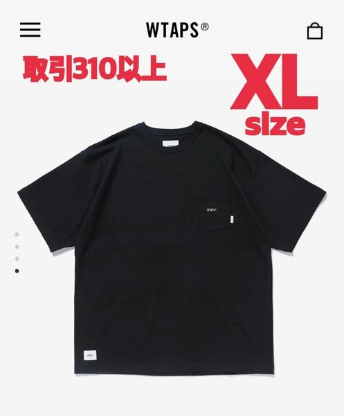WTAPS 2022SS AII 02 SS T-SHIRT BLACK XLサイズ ダブルタップスALL ポケット Tシャツ ブラック X-LARGE