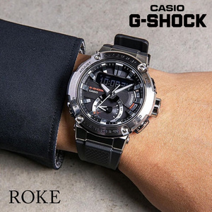 1円 新品 カシオ Casio ジーショック G-SHOCK 腕時計 G-STEEL Gスチール 20気圧防水 カーボン タフソーラー Bluetooth メンズ 男性用