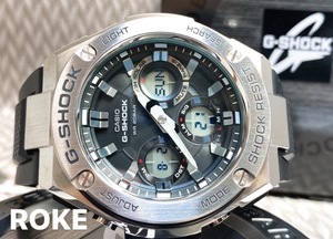 新品 G-SHOCK タフソーラー腕時計 G-STEEL カシオ Gショック Gスチール CASIO 腕時計 ビックフェイス タフソーラー 多機能腕時計 メンズ