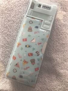 新品 計算機付き ペンケース 筆箱 ポップアップる