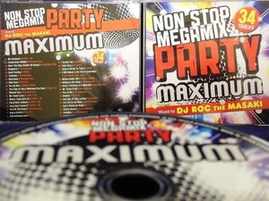 33_01108 NON STOP MEGA MIX PARTY-MAXIMUM- Mixed by DJ ROC THE MASAKI　※国内盤